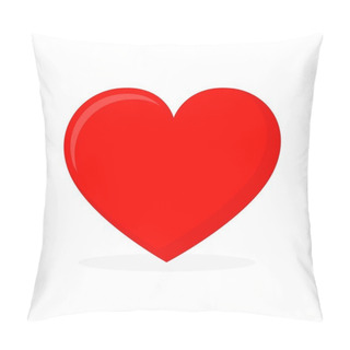 Personality  Heart For Valentine's Day. Vector Illustration. Pillow Covers