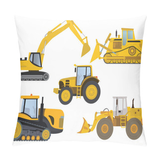 Personality  Heavy Machinery Pillow Covers