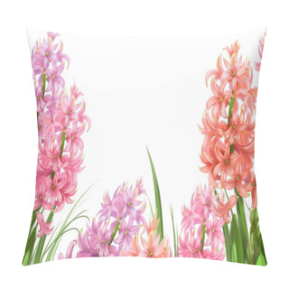 Personality  Beautiful Hyacinths Pillow Covers