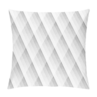 Personality  Seamles Gradient Rhombus Grid Pattern. Abstract Geometric Background Design Pillow Covers