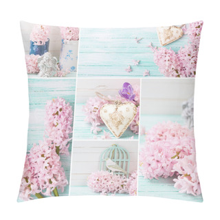 Personality  Fresh Flowers Hyacinths And Decorative Objects Pillow Covers