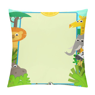 Personality  Safari Animals Note Pillow Covers
