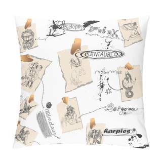 Personality  Collection Of Mythical Characters Pillow Covers