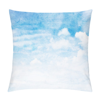 Personality  Retro Cloudy Sky Pillow Covers