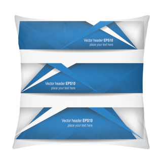 Personality  Web Header Or Banner With Precise Dimension Pillow Covers