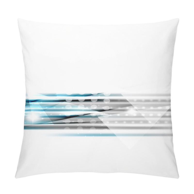 Personality  Shiny Straight Lines Abstract Background Pillow Covers