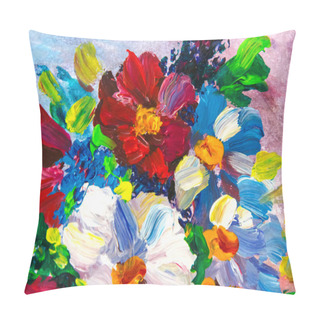 Personality  Oil Painting, Impressionism Style, Flower Painting, Still Painting Canvas, Artist, Painting, Pillow Covers