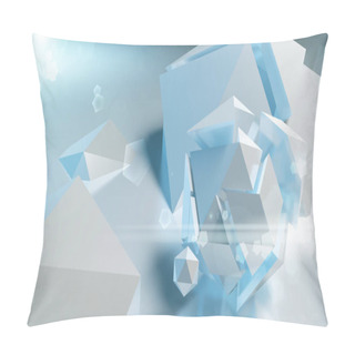 Personality  Polygonal Stones With Lens Flare  Pillow Covers