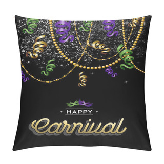 Personality  Happy Carnival Colorful Party Background Pillow Covers