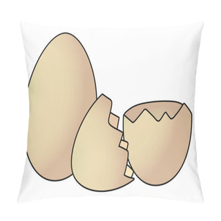 Personality  Eggshell Split Isolated Pillow Covers