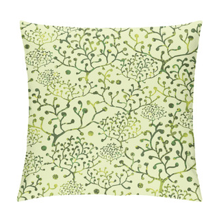 Personality  Textured Bushes Seamless Pattern Background Pillow Covers