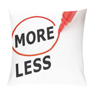 Personality  More Or Less Pillow Covers