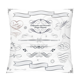 Personality  Calligraphic And Decorative Deisgn Patterns Pillow Covers