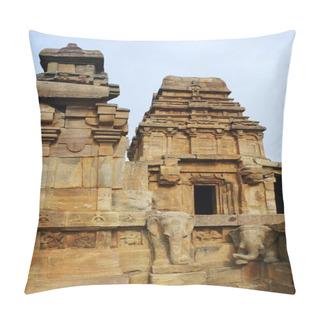 Personality  Upper Shivalaya Top Of Hill , Badami Fort , Badami , Karnataka , India Heritage Pillow Covers