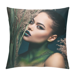 Personality  Wildlife And Water Nymph Pillow Covers