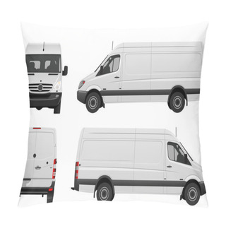 Personality  White Van Pillow Covers