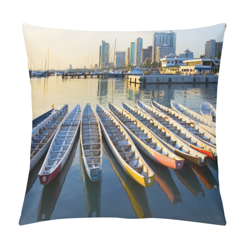 Personality  Dragon Boats Pillow Covers