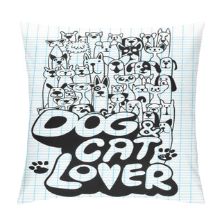 Personality  232 Pet Group.eps Pillow Covers