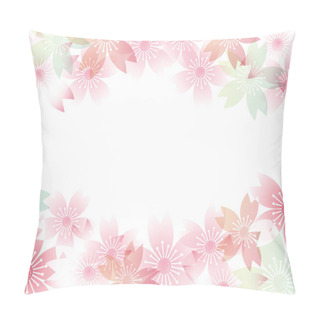 Personality  Background Of Cherry Blossoms Pillow Covers