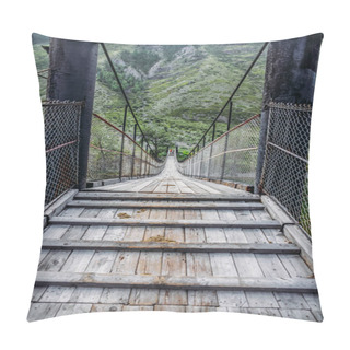 Personality  Wooden Bridge Pillow Covers