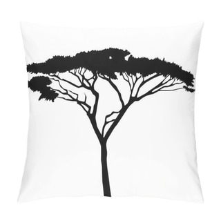 Personality  Acacia Tree Silhouette Pillow Covers