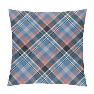 Personality  Tartan Scotland Seamless Plaid Pattern Vector. Retro Background  Pillow Covers