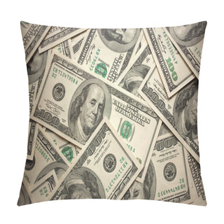 Personality  Dollars Background Pillow Covers