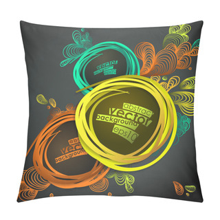 Personality  Funky Graphic Design - Abstract Background Pillow Covers