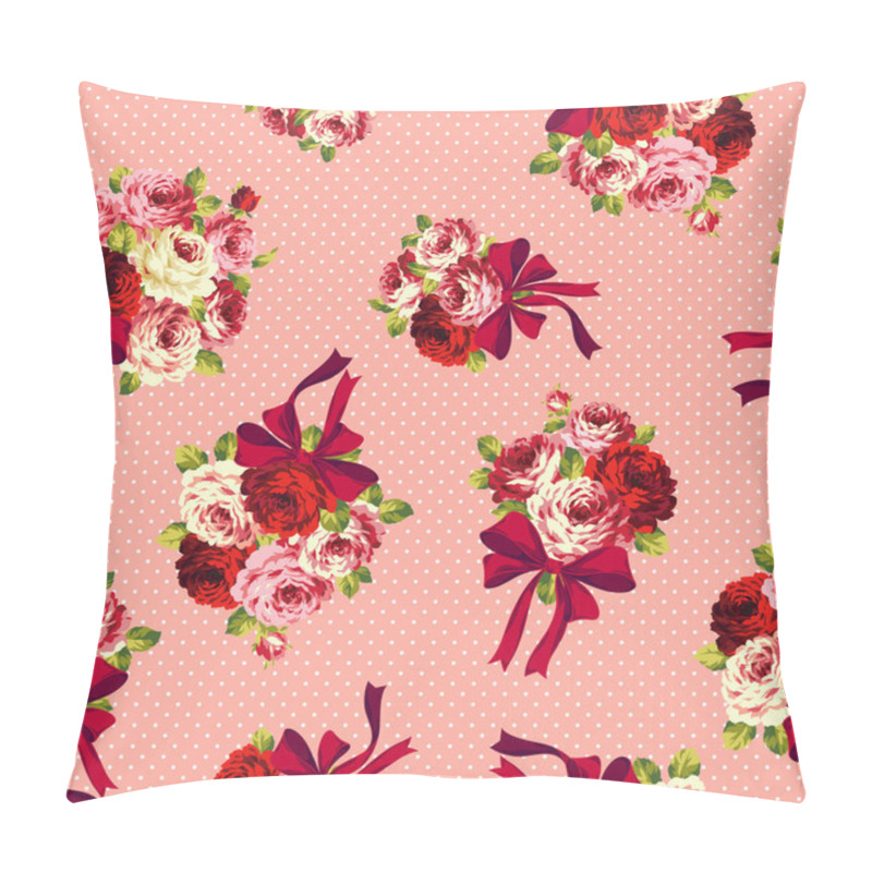 Personality  Rose And Ribbon Pattern, Pillow Covers