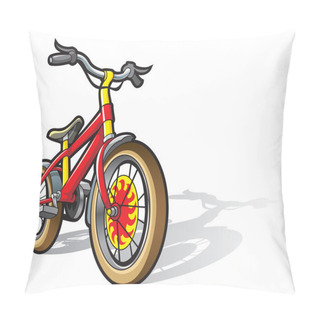 Personality  Children Bicycle Pillow Covers