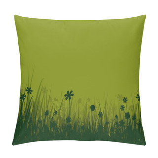 Personality  Tranquil Meadow Pillow Covers