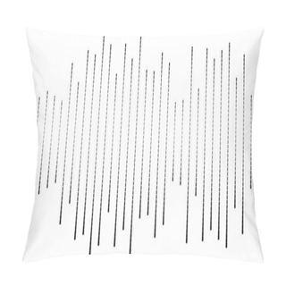 Personality  Irregular Random Lines, Stripes Pattern Vector Element Pillow Covers