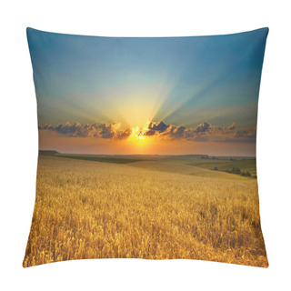 Personality  Golden Field Pillow Covers