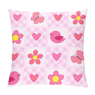 Personality Pink Pattern Pillow Covers