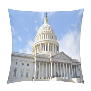 Personality  Capitol Hill Building ,Washington DC. Pillow Covers