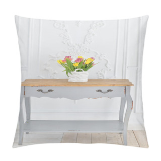 Personality  A Lot Of Flowers. Summer Scenery. Bouquet Of Flowers.  Pillow Covers