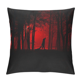 Personality  Murder In The Park Pillow Covers