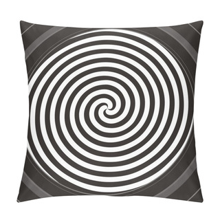 Personality  Hypnotic Spiral Pillow Covers