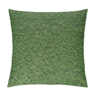 Personality  Top View Of Field With Green Grass Pillow Covers