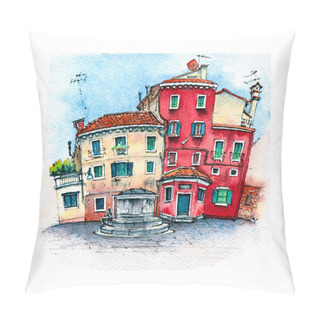 Personality  Campo San Stin Venice, Italia Pillow Covers
