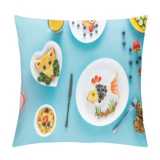 Personality  Creatively Styled Children's Breakfast  Pillow Covers