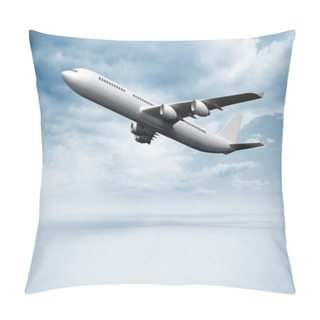 Personality  3D Plane Taking Off Pillow Covers