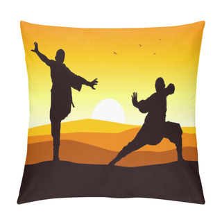 Personality  Shaolin Monks Pillow Covers