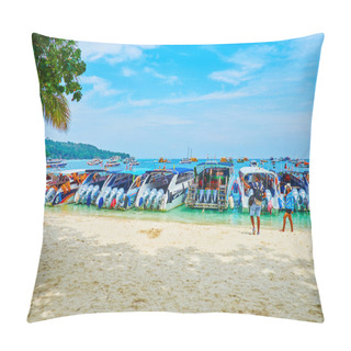 Personality  Visit Phi Phi Don Island, Krabi, Thailand Pillow Covers