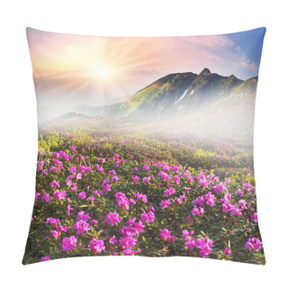 Personality  Spring Flowers Rhododendrons Pillow Covers