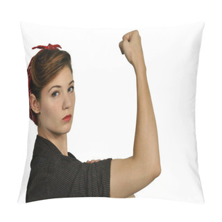 Personality Rosie The Riveter Pillow Covers