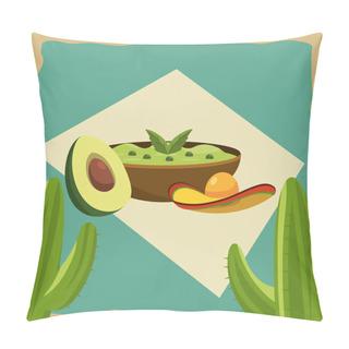 Personality  Mexican Food Gastronomy Pillow Covers