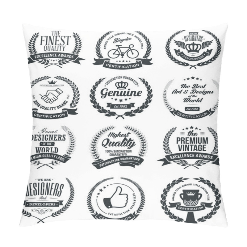 Personality  Laurel Wreaths pillow covers