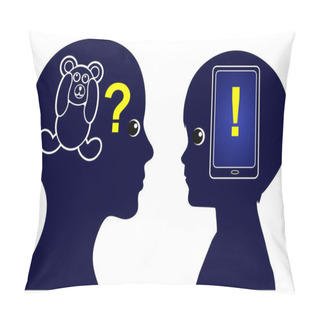 Personality  Generation Gap Pillow Covers