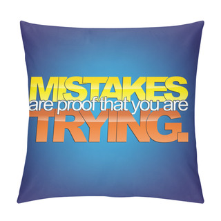 Personality  Motivational Background Pillow Covers